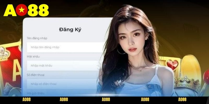 Hướng dẫn thao tác tạo tài khoản cá cược AO88