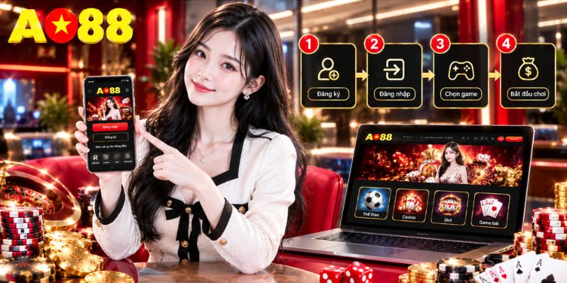 Hướng dẫn thao tác sử dụng nhà cái AO88