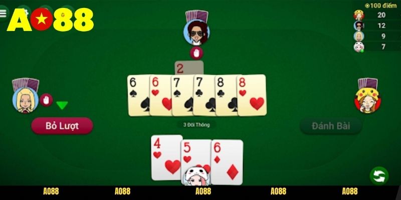 Phương pháp xé bài tiến lên miền Nam AO88 thông minh 